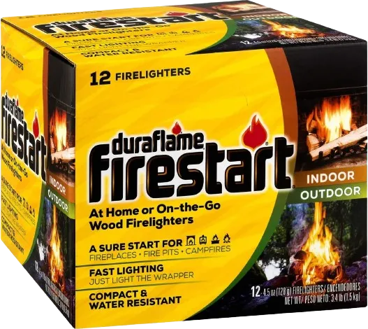 duraflame Firestart Indoor/Outdoor Firelighters, 12 pack